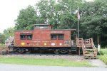 Caboose in Campbell Hall